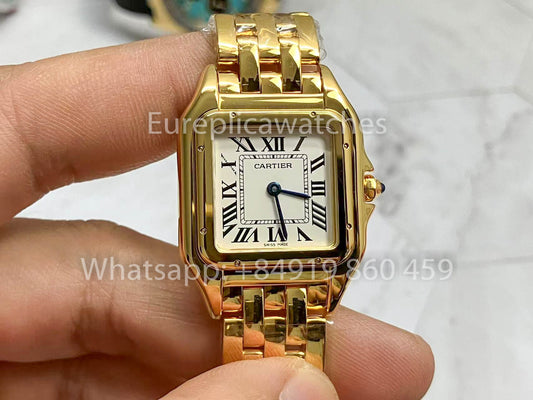 Panthere De Cartier WGPN0009 27MM 1:1 베스트 버전 BV 팩토리 18-каратное золото
