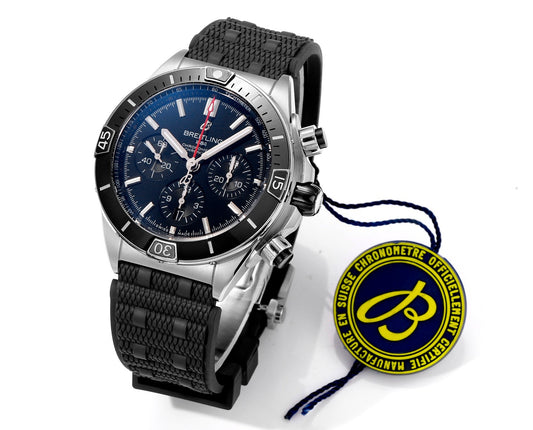 Breitling Super Chronomat B01 AB0136251B2S1 44mm BLS 팩토리 1:1 Best 에디션 블랙 다이얼