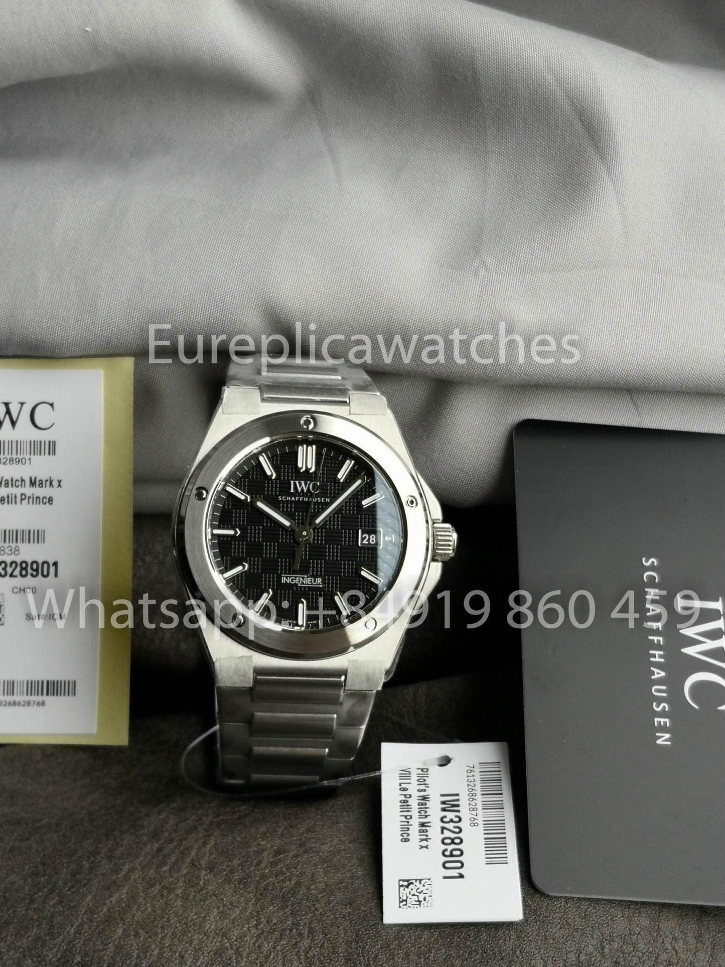 ساعة IWC Ingenieur 오토매틱 IW328901 مقاس 40 مم 1:1 Best Clone V7