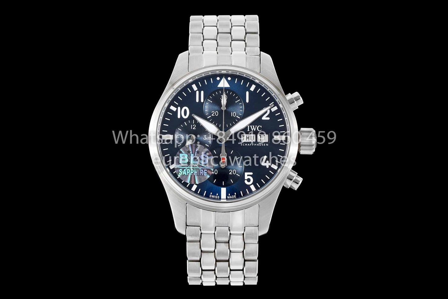 IWC Pilot’S Watch Performance 크로노그래프 41 Amg IW388102 BLS 팩토리 1:1 Best Clone