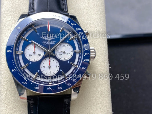 Longines Conquest Marco Odermatt Odermatt L3.835.4.91.2 L38354912 42mm 1:1 Best Clone 가죽 스트랩