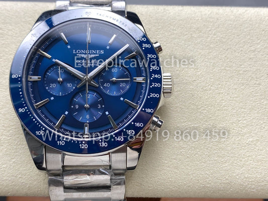 Longines Conquest L3.835.4.92.6 L38354926 42mm 1:1 Best Clone 스테인리스 스틸 Strap