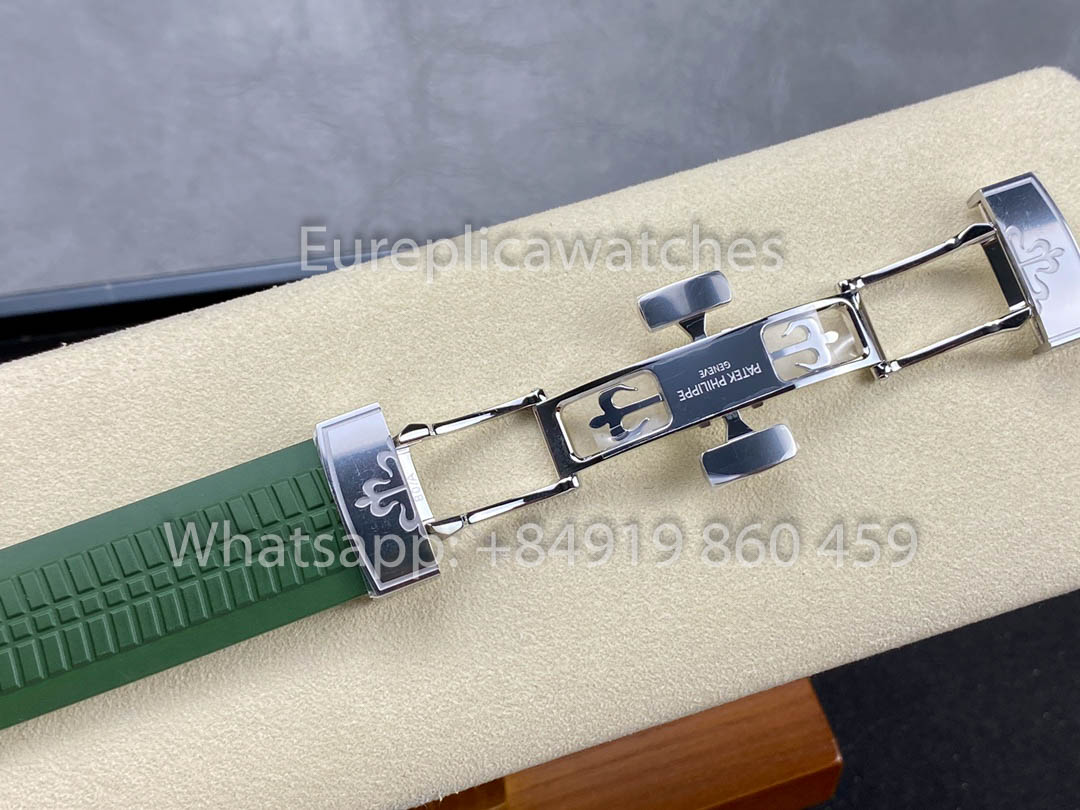 파텍 필립 아쿠아넛 5168G-010 그린 다이얼 1:1 Best Clone 3K 팩토리 2025 Version