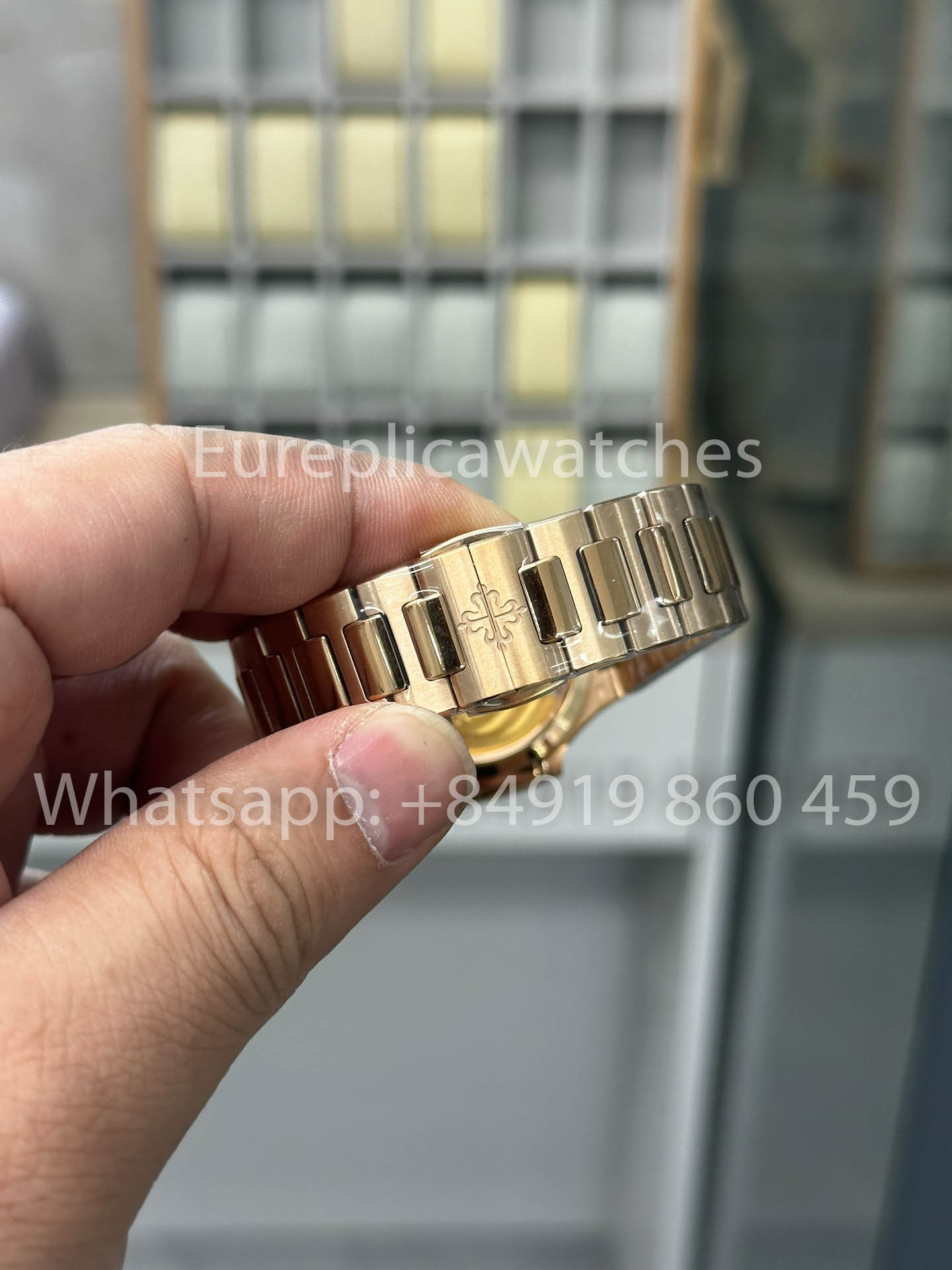 파텍 필립 노틸러스 Ladies 7118/1R-001 로즈 골드 1:1 Best Clone 3K 팩토리