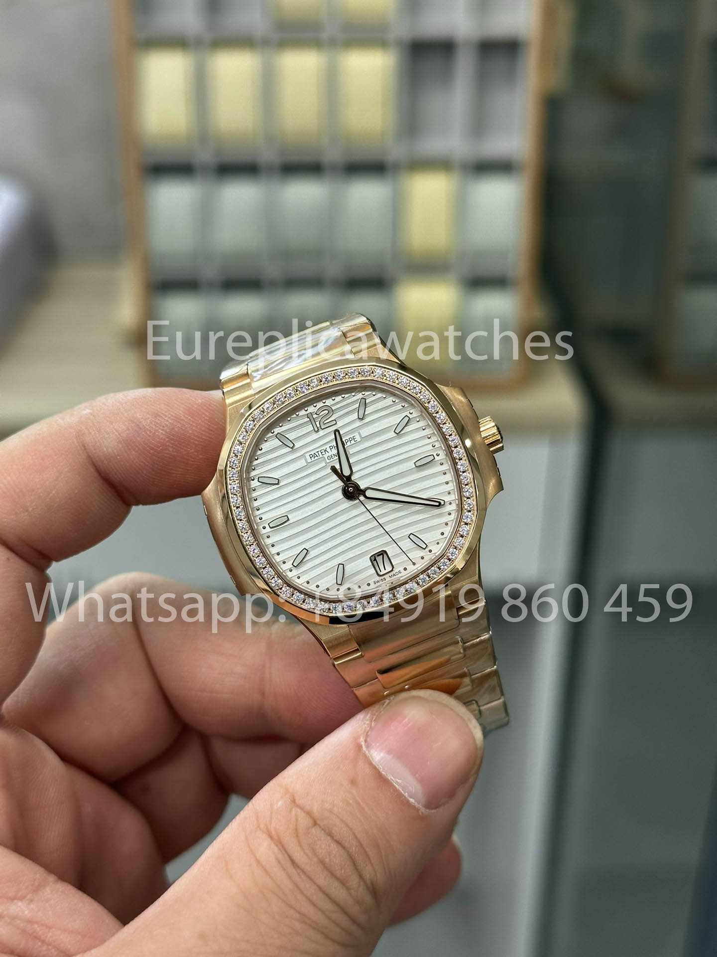 파텍 필립 노틸러스 السيدات 7118/12R-001 أفضل 1:1 Best Clone 3K