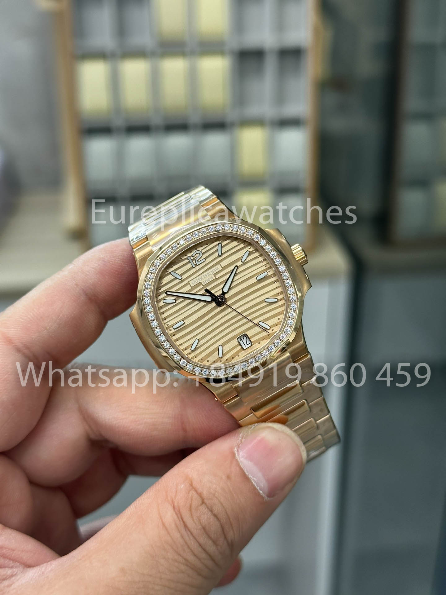 파텍 필립 노틸러스 السيدات 7118/12R-010 أفضل 1:1 Best Clone 3K
