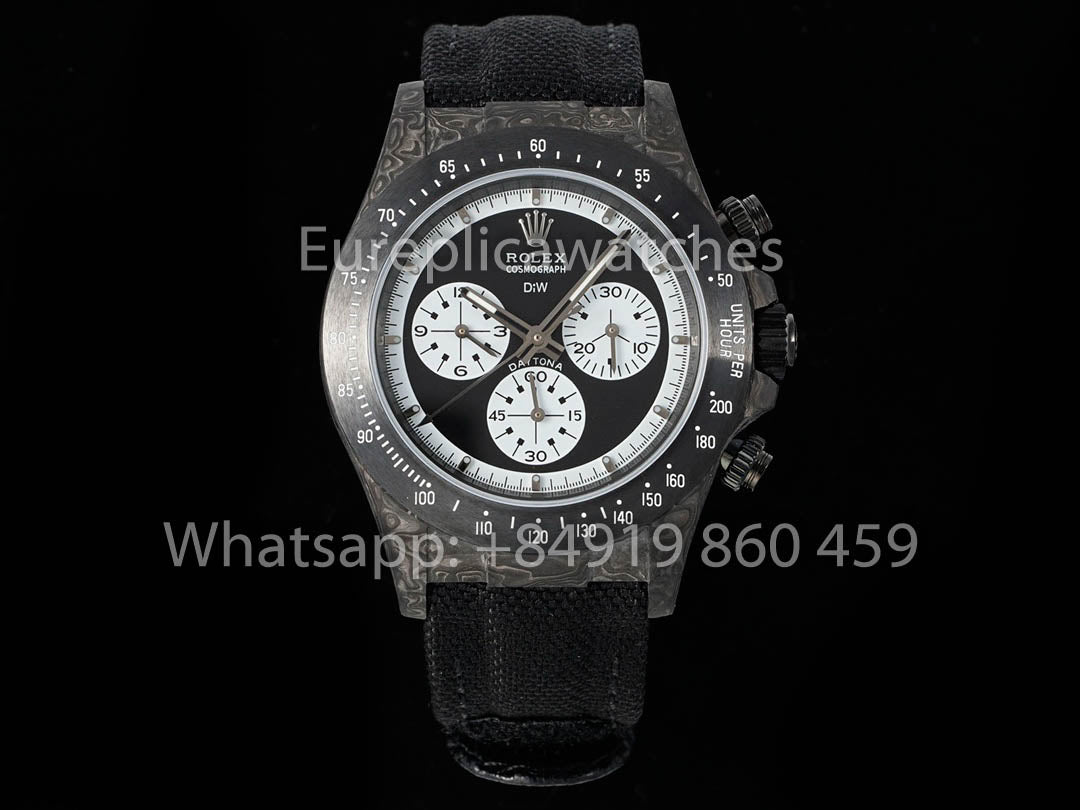 롤렉스 데이토나 Paul Newman NTPT Carbon 1:1 Best Clone Diw Custom 4130 Movement