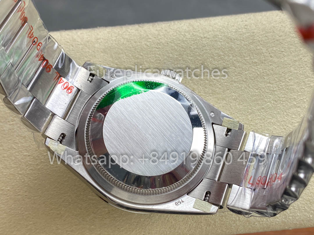 Rolex Day Date m128399tbr 화이트 Gold 1:1 Best Clone 8+ 팩토리 Counterweight Version