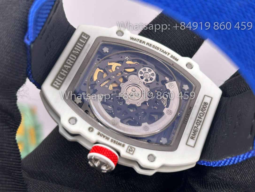 Реплика Richard Mille RM 67-02 Extra Flat 'Alexis Pinturault 1:1 Лучший клон V2