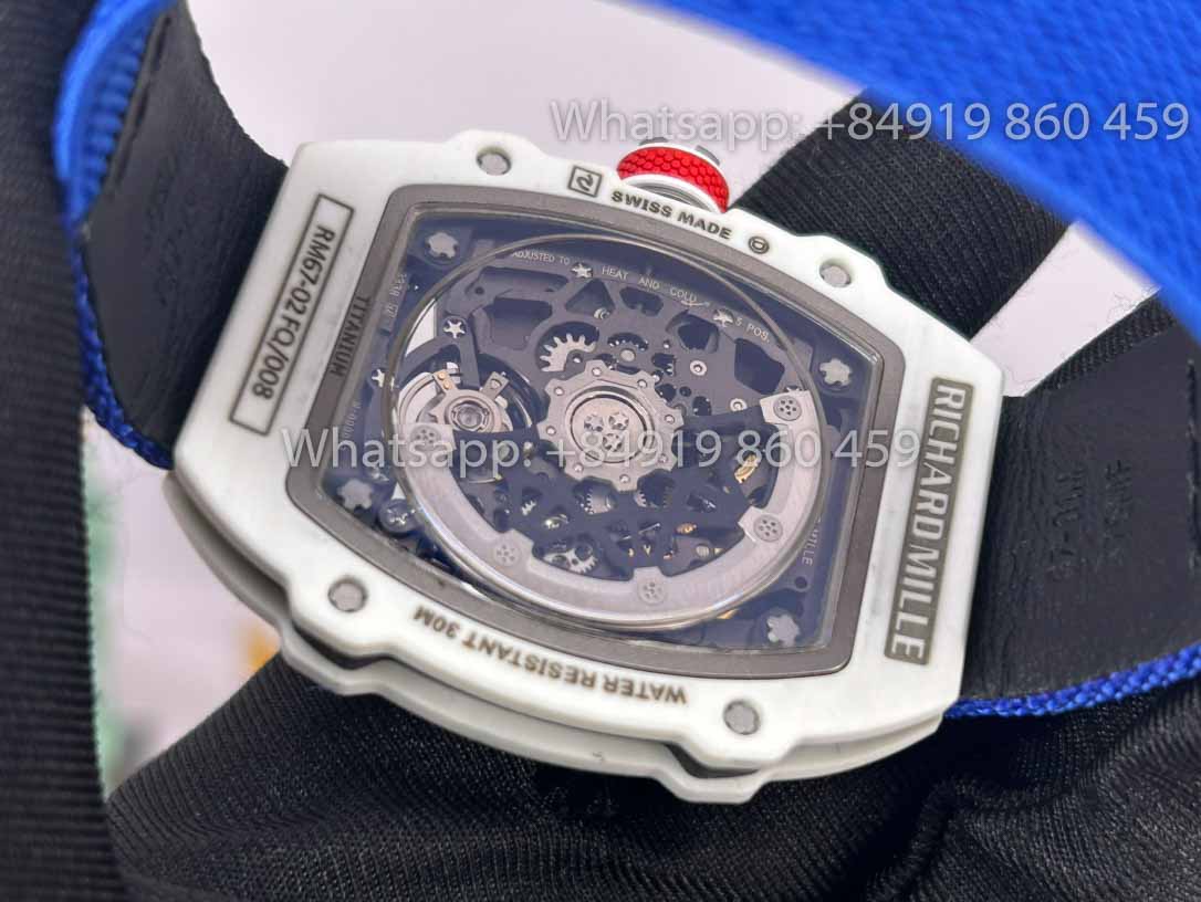 Реплика Richard Mille RM 67-02 Extra Flat 'Alexis Pinturault 1:1 Лучший клон V2