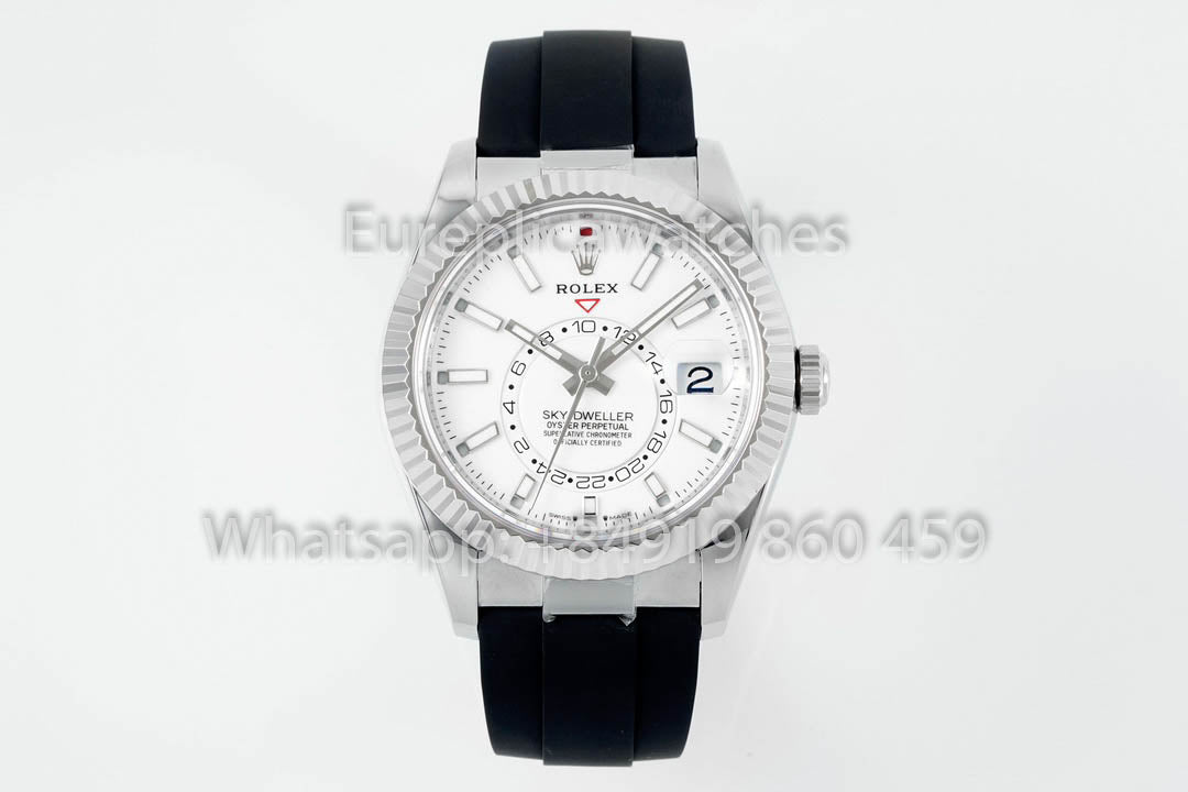 롤렉스 오이스터 Perpetual Sky-Dweller M336239 화이트 다이얼 1:1 Best Clone ZF 팩토리 190 gram