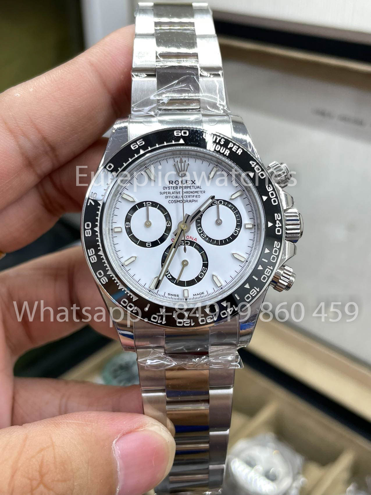 롤렉스 Cosmograph 데이토나 126500ln-0001 1:1 Best Clone VS 팩토리 newest Version