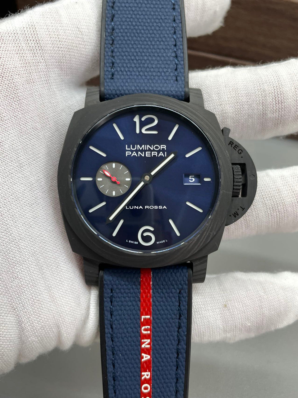 Panerai Luminor PAM01529 Marina Carbotech™ Luna Rossa 1:1 Best 에디션 VS 팩토리