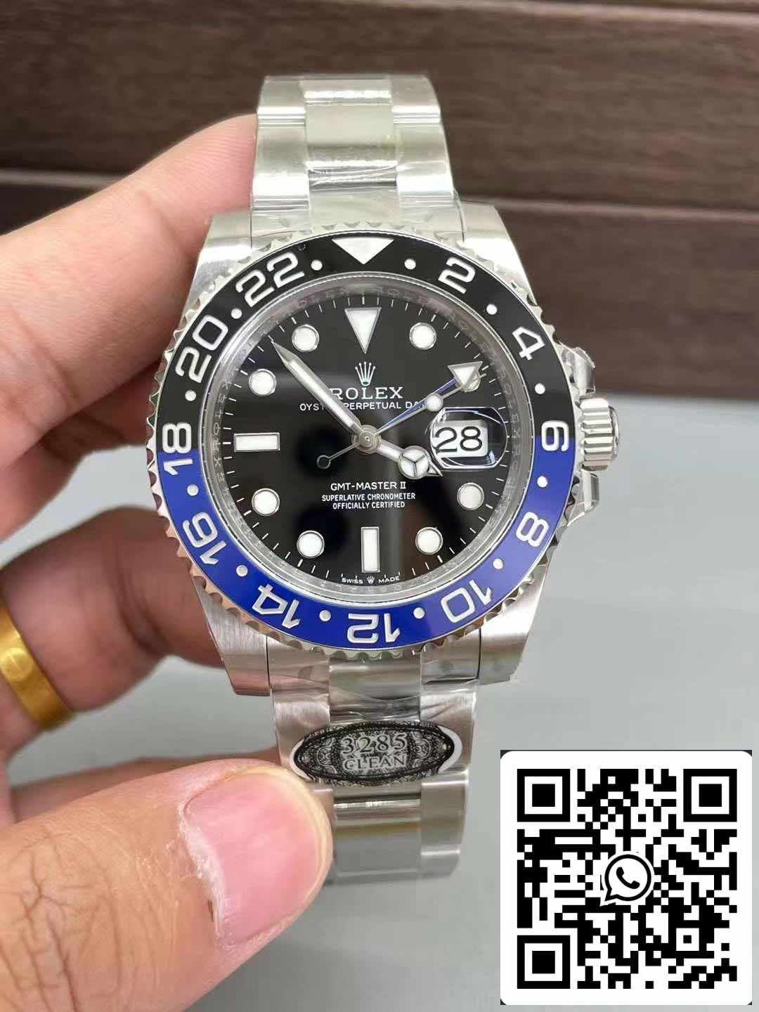 롤렉스 GMT Master II 116710BLNR-78200 1:1 Best 에디션 Clean 팩토리 블랙 다이얼