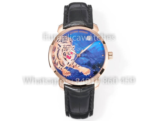 Ulysse Nardin Orologio Classico 40 mm 8152-111LE-9E-TIGER/1A 1:1 Best Clone