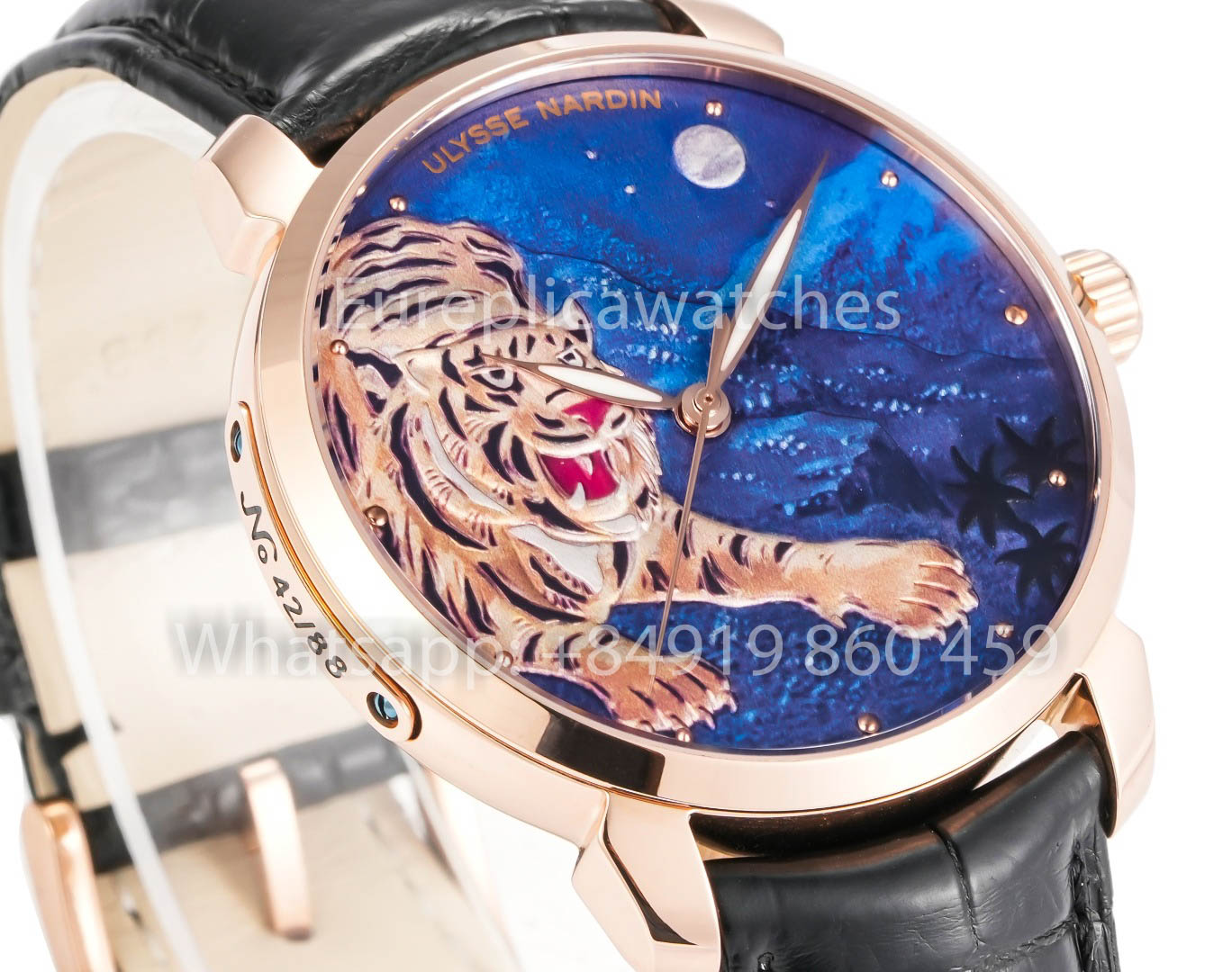 Ulysse Nardin Orologio Classico 40 mm 8152-111LE-9E-TIGER/1A 1:1 Best Clone