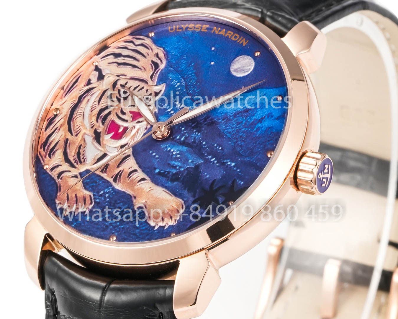 Ulysse Nardin Orologio Classico 40 mm 8152-111LE-9E-TIGER/1A 1:1 Best Clone