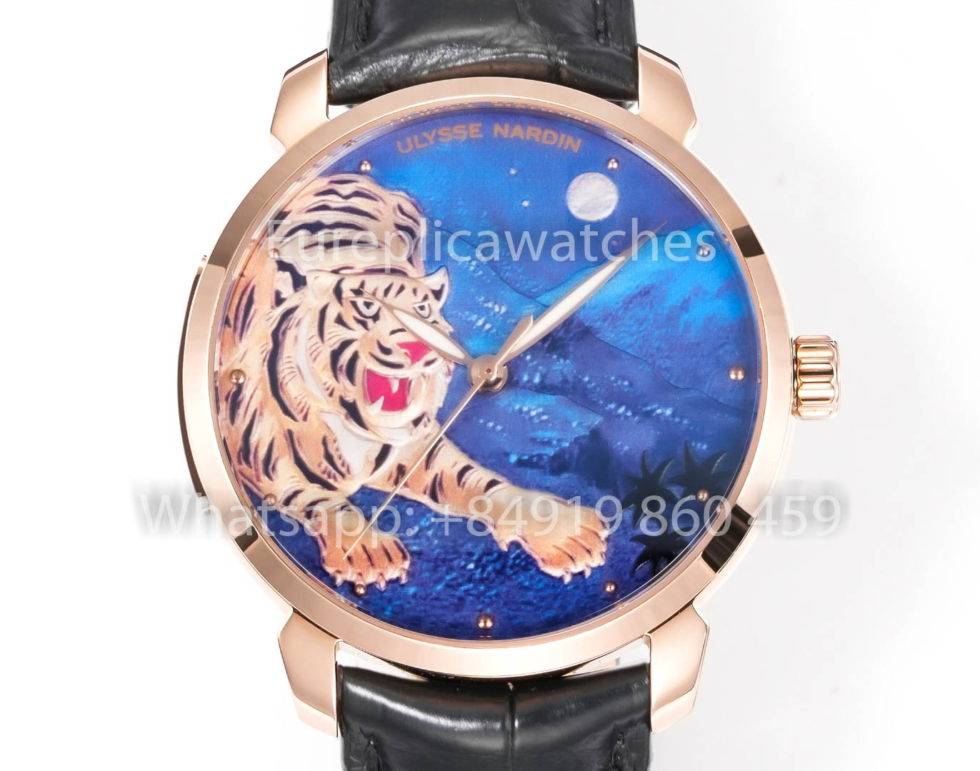 Ulysse Nardin Orologio Classico 40 mm 8152-111LE-9E-TIGER/1A 1:1 Best Clone