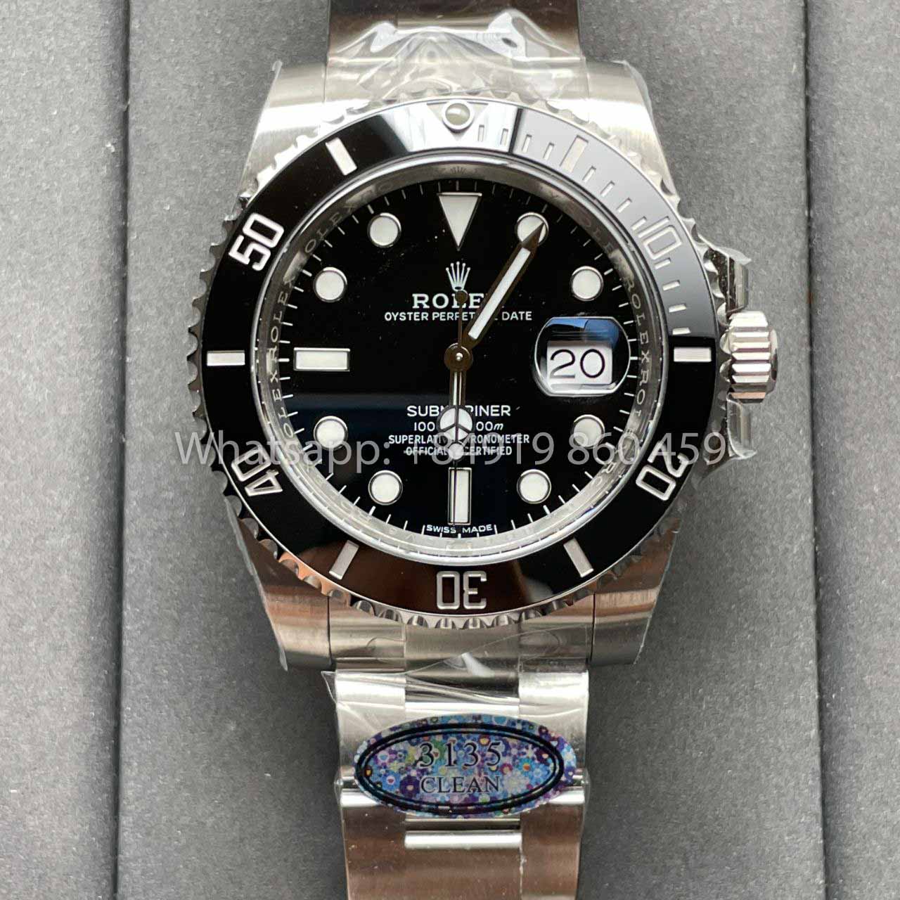 롤렉스 서브마리너 116610LN-97200 40mm 3135 movement Clean 팩토리 V4 블랙 Bezel