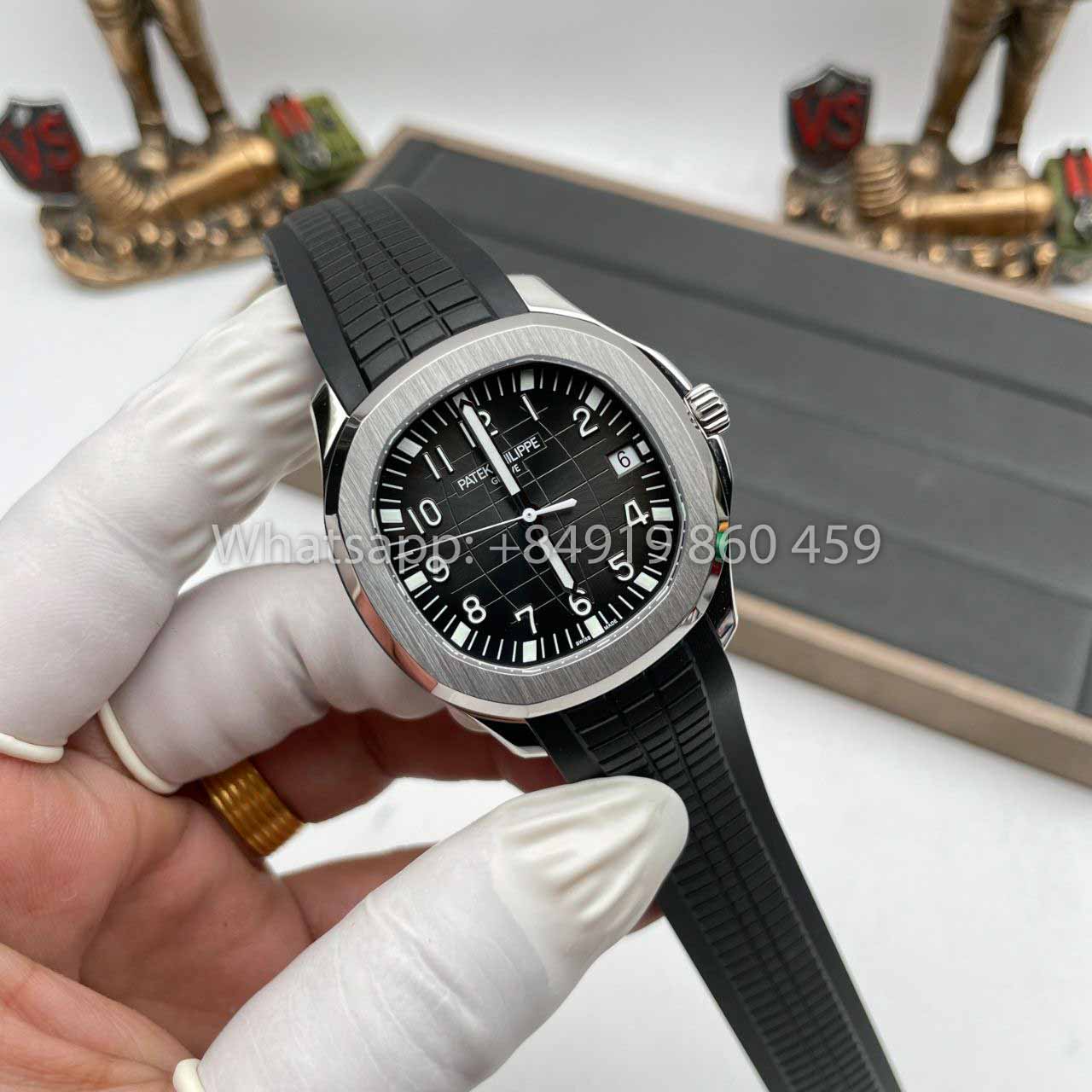 파텍 필립 아쿠아넛 5167A-001 1:1 Best Clone 3K 팩토리 블랙 다이얼 V3 new Buckle