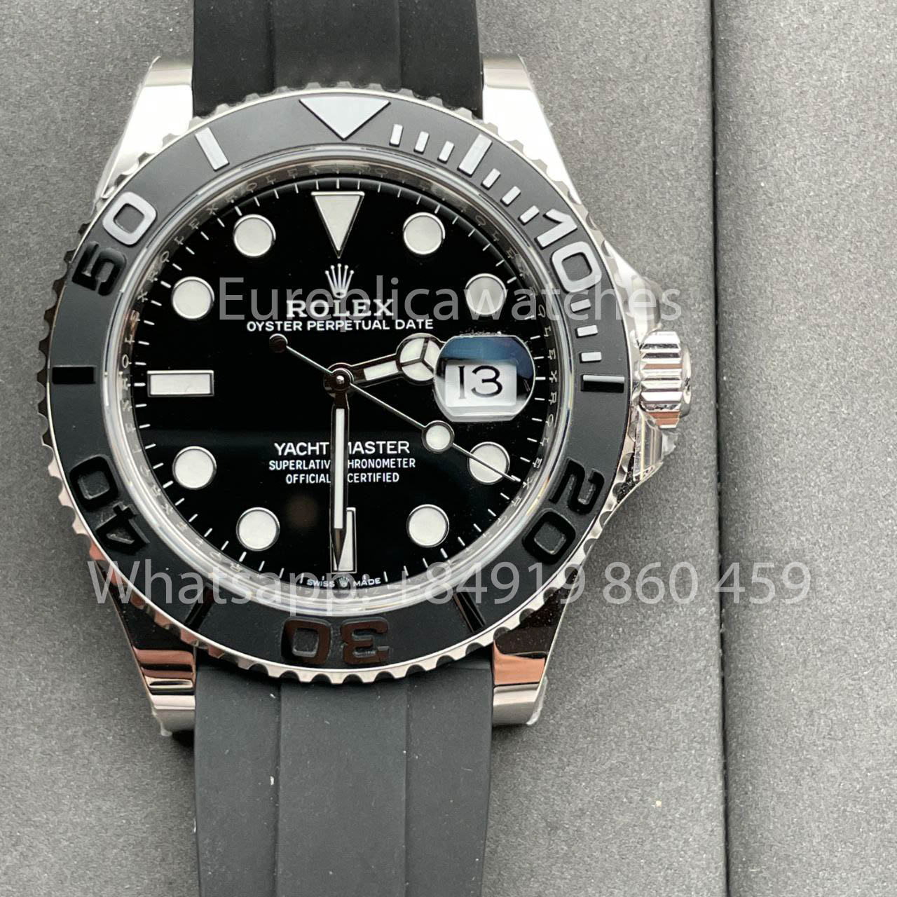 Rolex Yacht-Master 42 블랙 다이얼 M226659-0003 1:1 Best 에디션 AR 팩토리 Counterweight Version