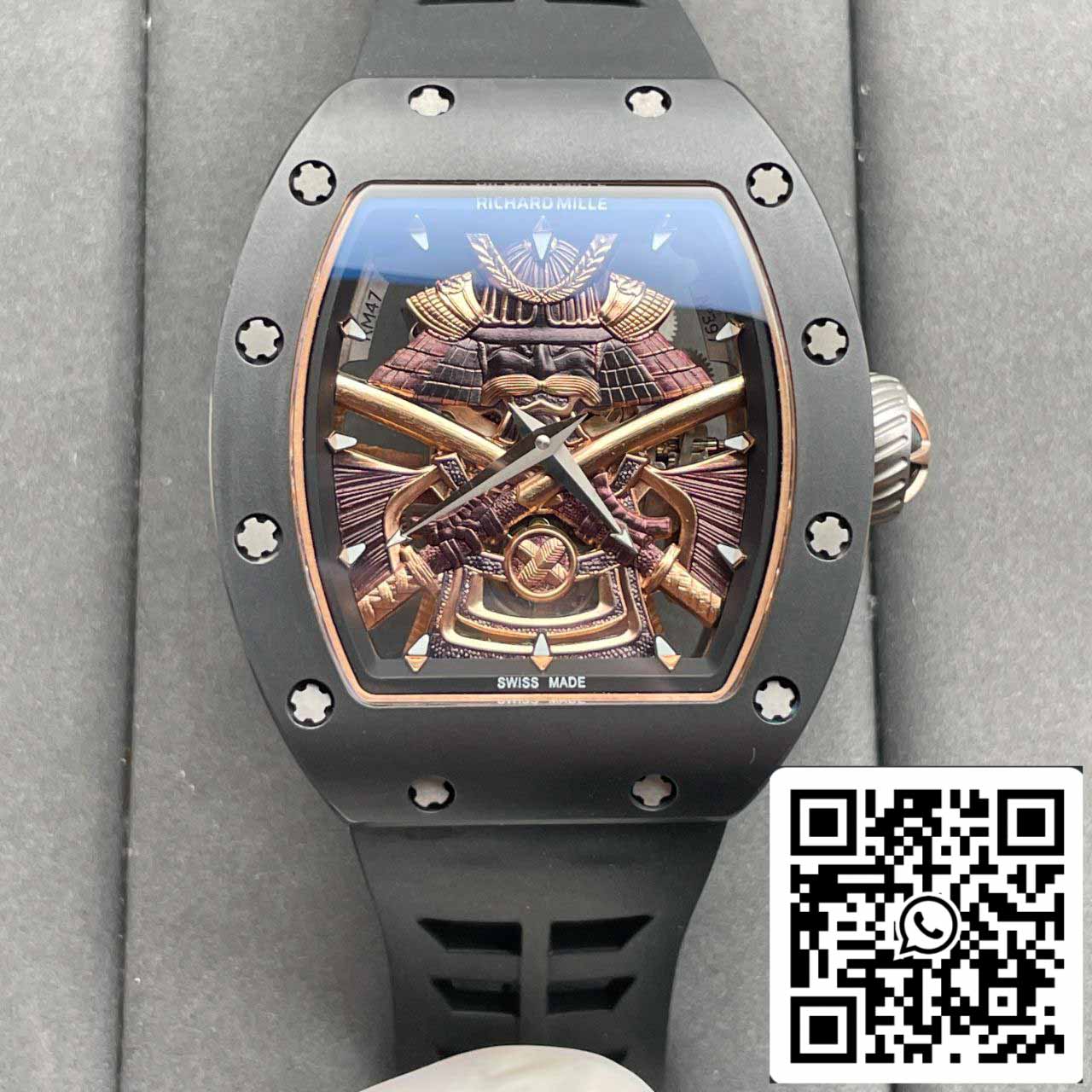 Richard Mille The Time Of The Samurai RM 47 1:1 Best 에디션 YS 팩토리 투르비용 Watch
