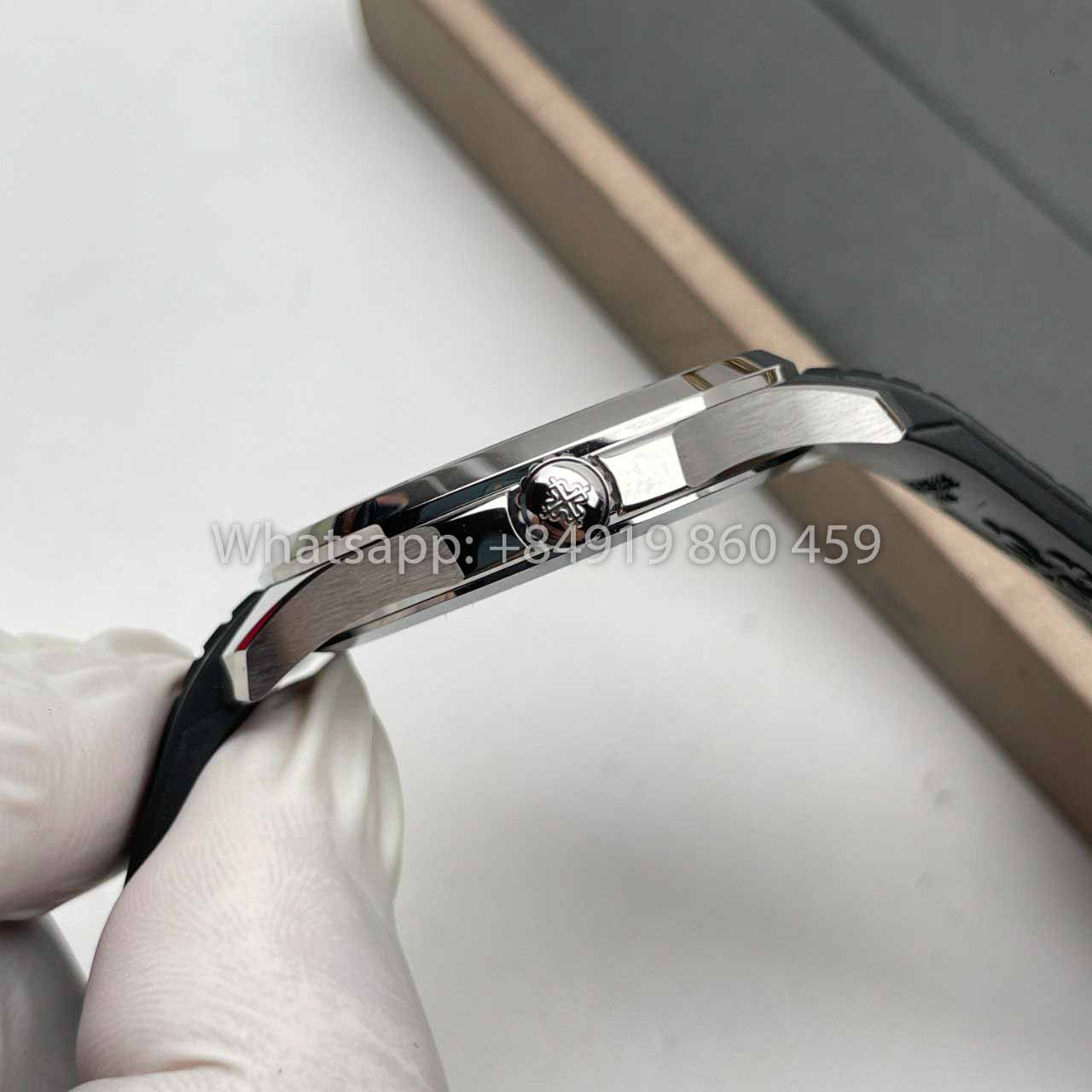 파텍 필립 아쿠아넛 5167A-001 1:1 Best Clone 3K 팩토리 블랙 다이얼 V3 new Buckle