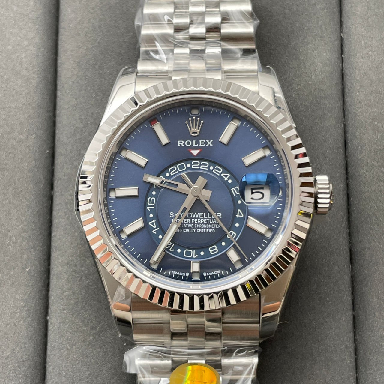 롤렉스 Sky Dweller M336934-0006 1:1 Best 에디션 ZF 팩토리 블루 다이얼 Newest Version 2024