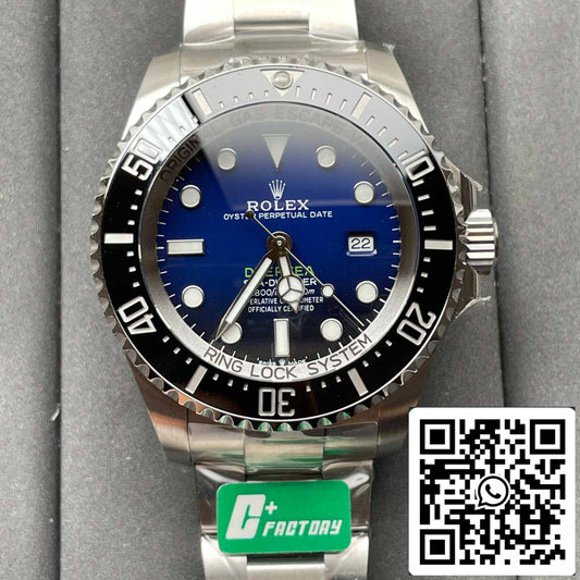 롤렉스 Sea-Dweller Deepsea M126660-0002 1:1 Best 에디션 C+ 팩토리 블루 다이얼
