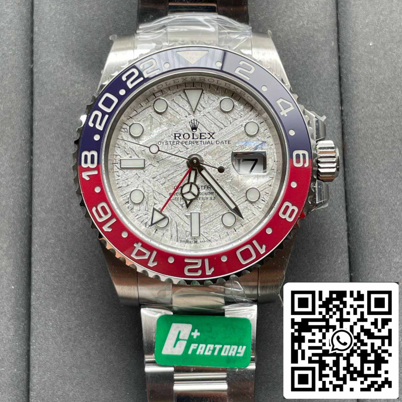 롤렉스 GMT Master II M126719blro-0002 1:1 Best 에디션 C+ 팩토리 Meteorite Dial