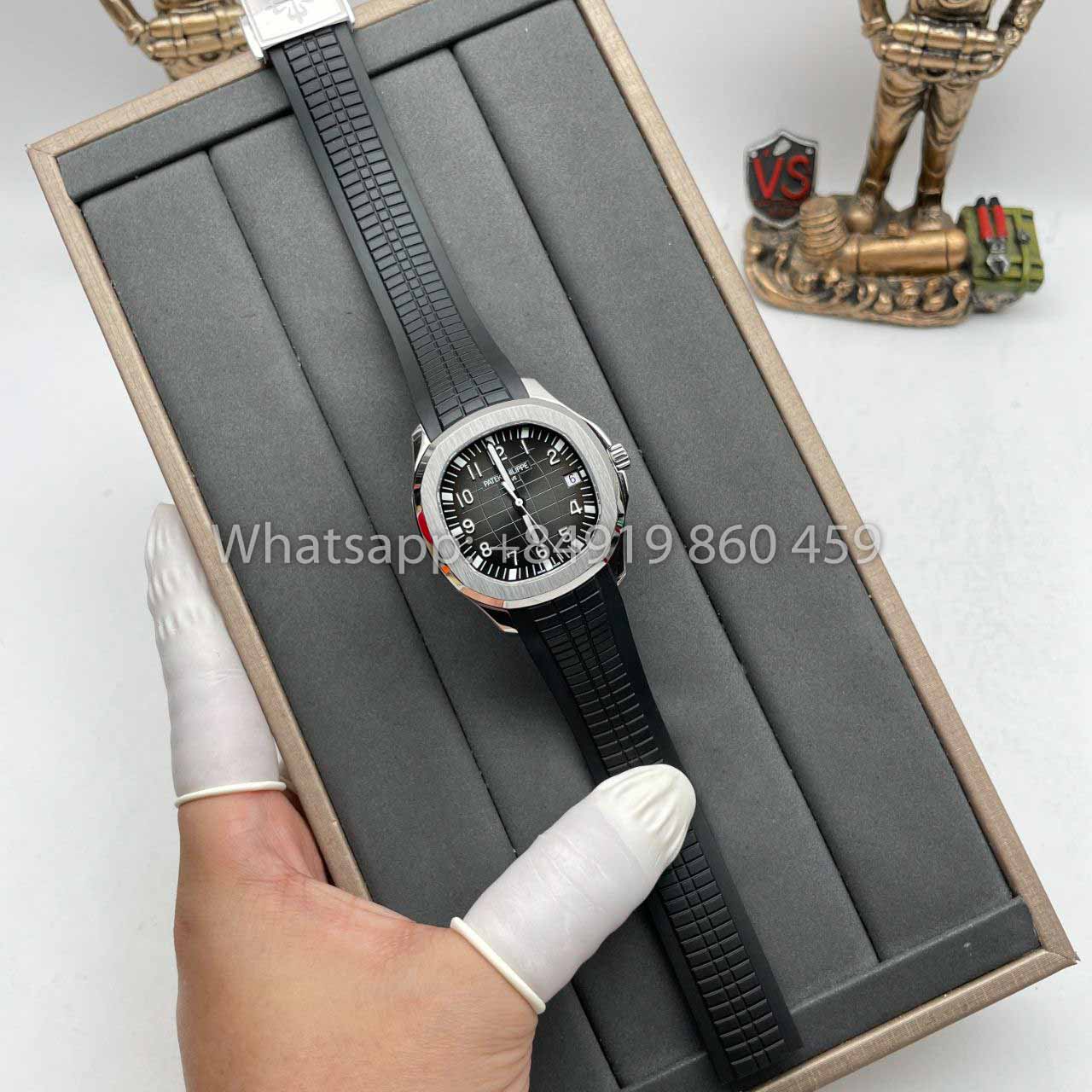파텍 필립 아쿠아넛 5167A-001 1:1 Best Clone 3K 팩토리 블랙 다이얼 V3 new Buckle