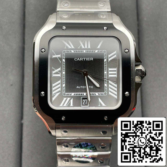 Cartier Santos WSSA0037 1:1 Лучший 에디션 BV 팩토리 Включено 가죽 스트랩