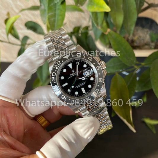 롤렉스 GMT Master II m126710grnr-0003 Брюс Уэйн Бэтмен 1:1 Best Clone Clean в 2025 году