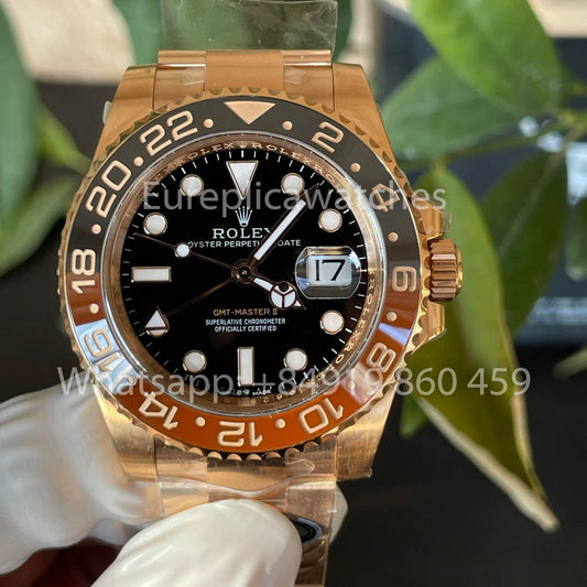 롤렉스 GMT Master II M126715CHNR-0001 1:1 Best Clone Clean Новейшая версия 2025 г.