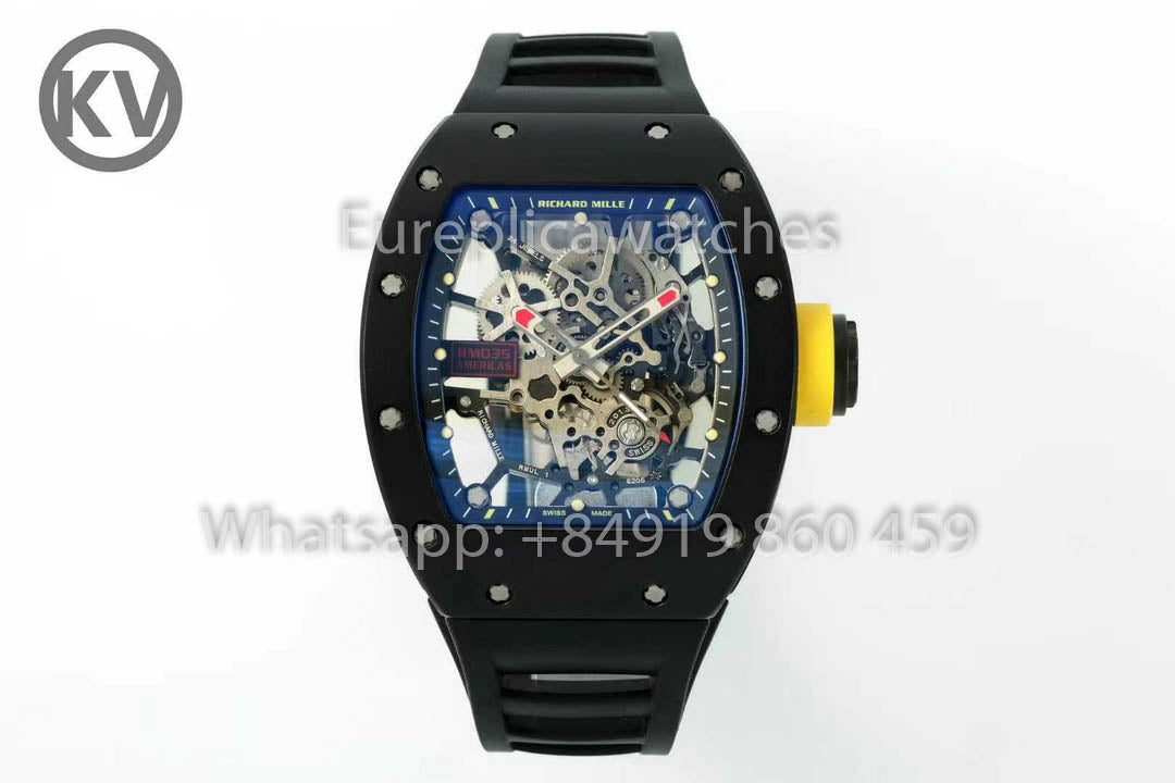 Richard Mille RM035 Rafa Americas 에디션 1:1 Best Clone KV 팩토리