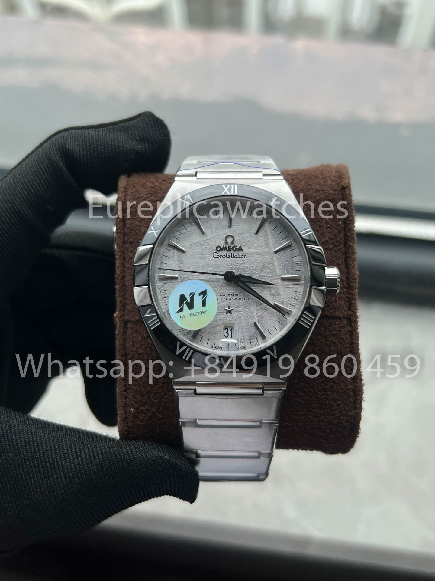 오메가 Constellation Chronometer 131.30.41.21.99.001 Meterite Dial 1:1 베스트 버전 N1 팩토리