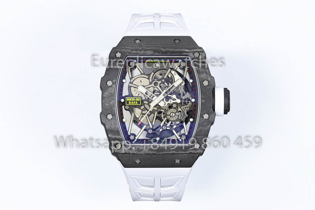 Richard Mille RM35-02 Rafael Nadal Carbon TPT 1:1 베스트 버전 ZF 팩토리 2025 Version