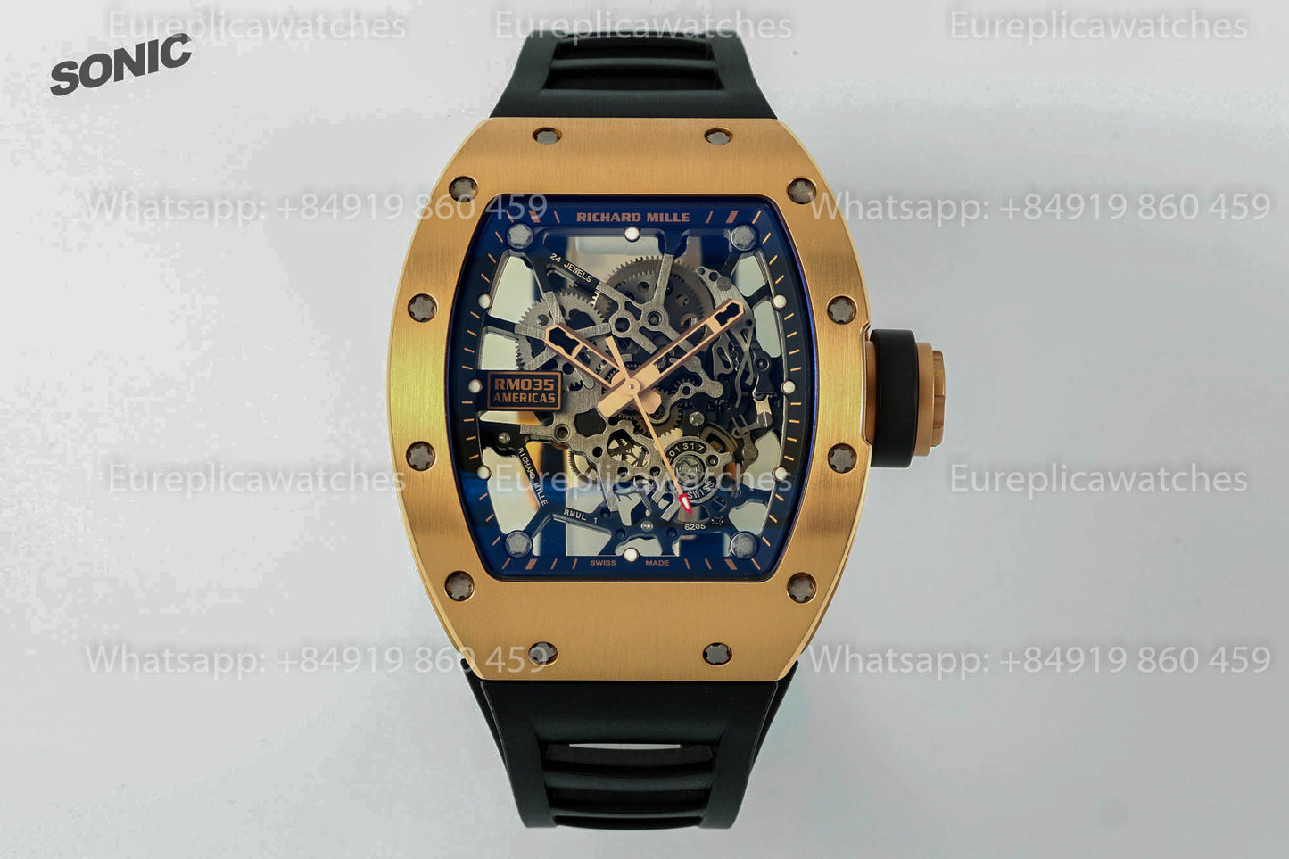 Richard Mille RM 035 “America’s Toro” 1:1 베스트 버전 Sonic 팩토리 2025 Version V4