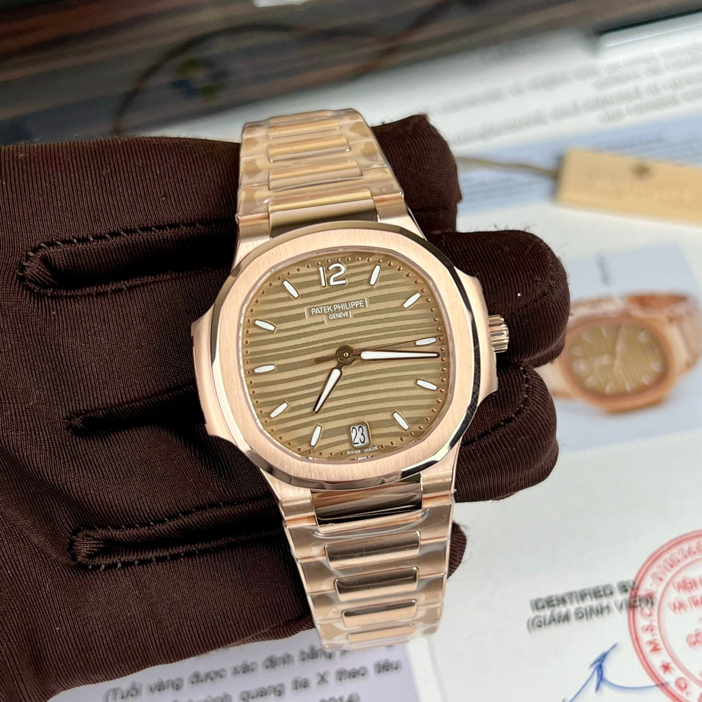 파텍 필립 노틸러스 7118/1R-010 18k gold filled from 3K 팩토리