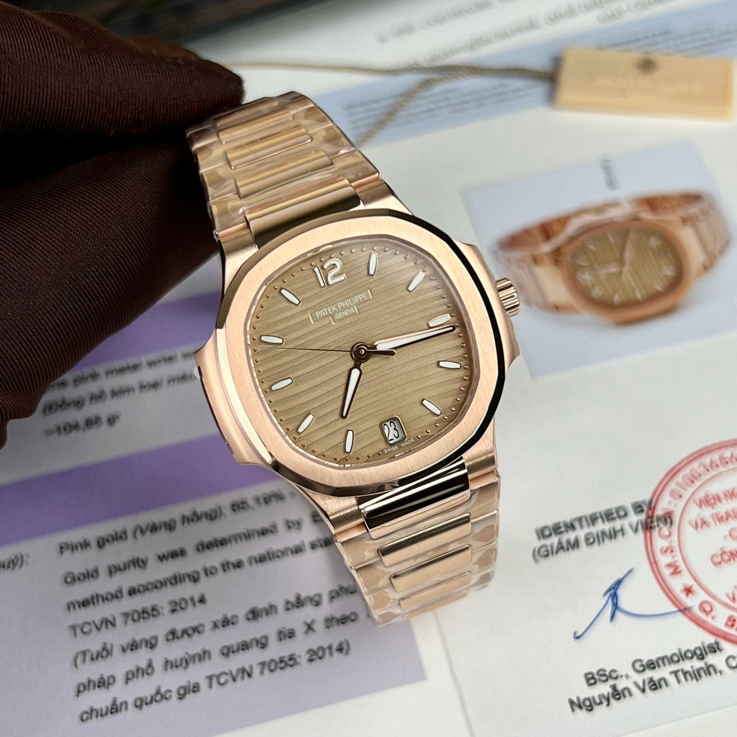 파텍 필립 노틸러스 7118/1R-010 18k gold filled from 3K 팩토리