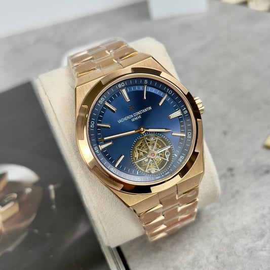 Vacheron Constantin Overseas 투르비용 6000V/110R-B733 1:1 Best 에디션 BBR 팩토리 Pink Gold
