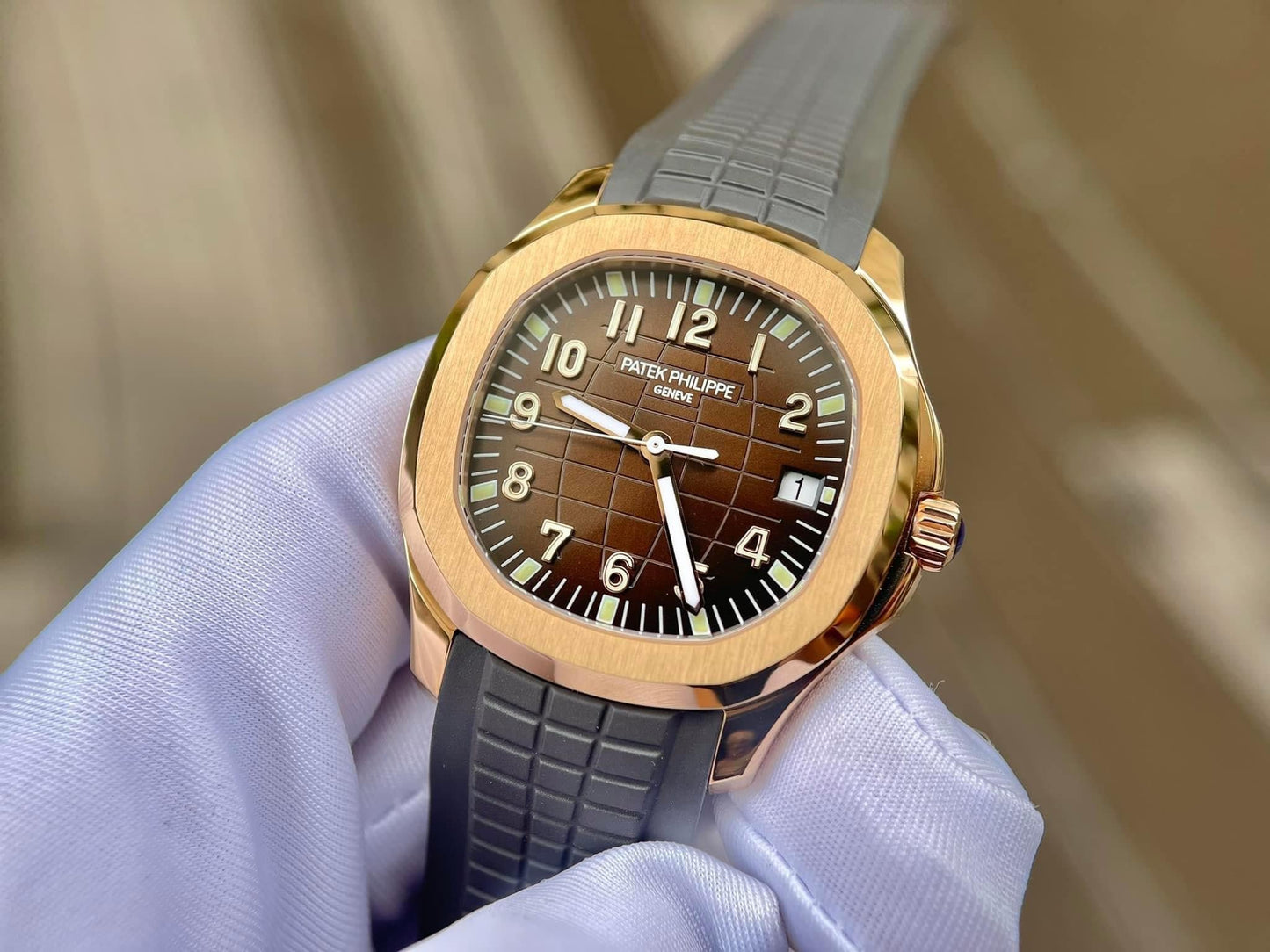 파텍 필립 아쿠아넛 5167R-001 18k gold filled 1:1 Best 에디션 3K 팩토리