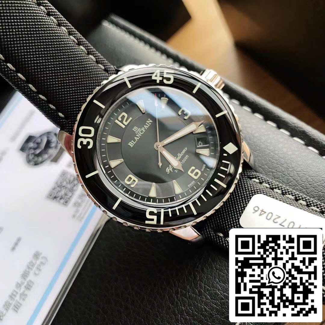 Blancpain Fifty Fathoms 5015-1130-52, швейцарский оригинальный механизм