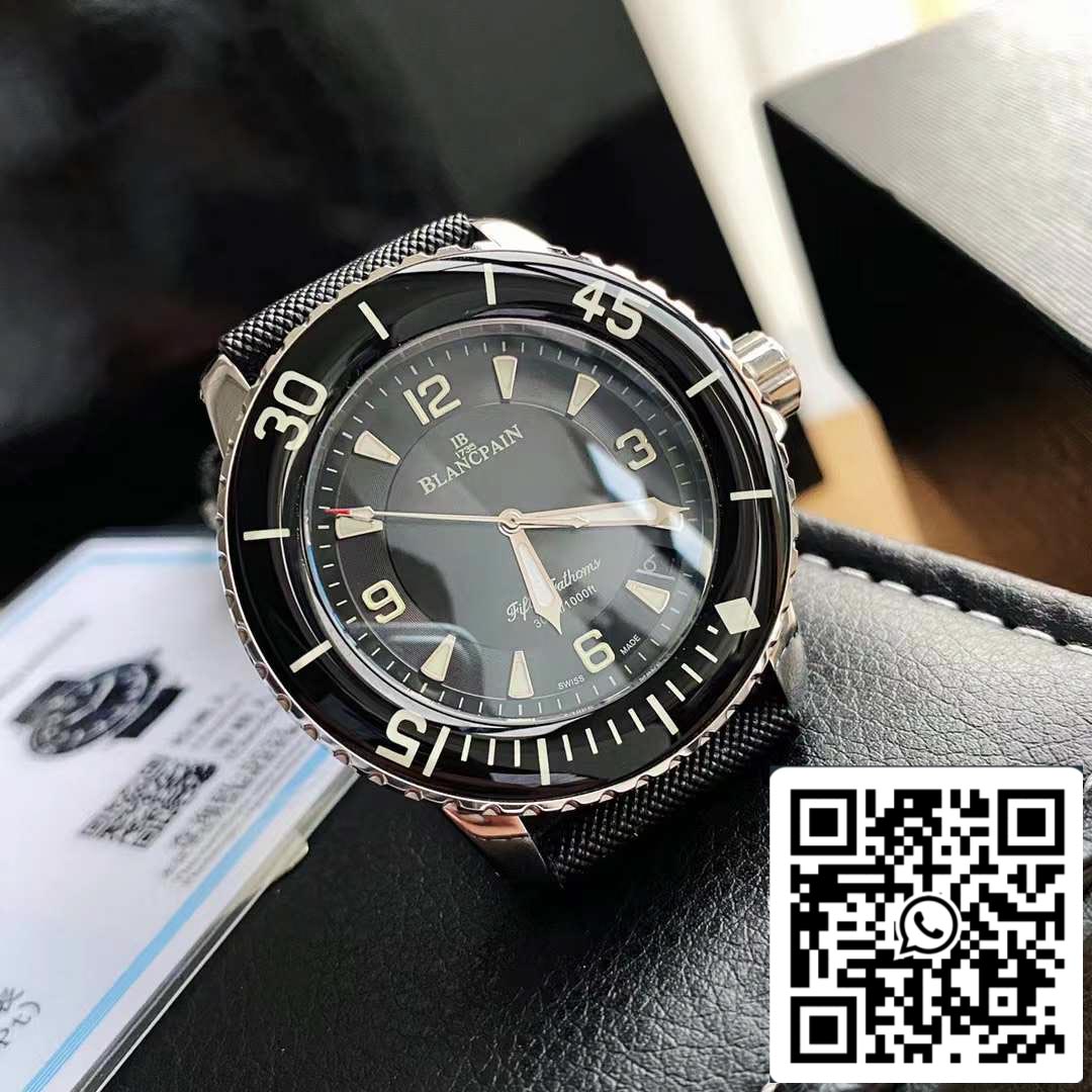 Blancpain Fifty Fathoms 5015-1130-52, швейцарский оригинальный механизм