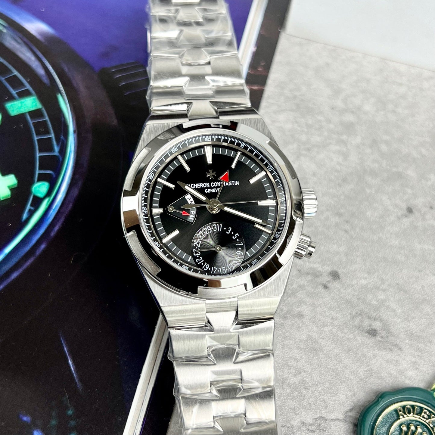 Vacheron Constantin Overseas 7900V/110A-B546 Dual Time 41mm 1:1 Best 에디션 TWA 팩토리