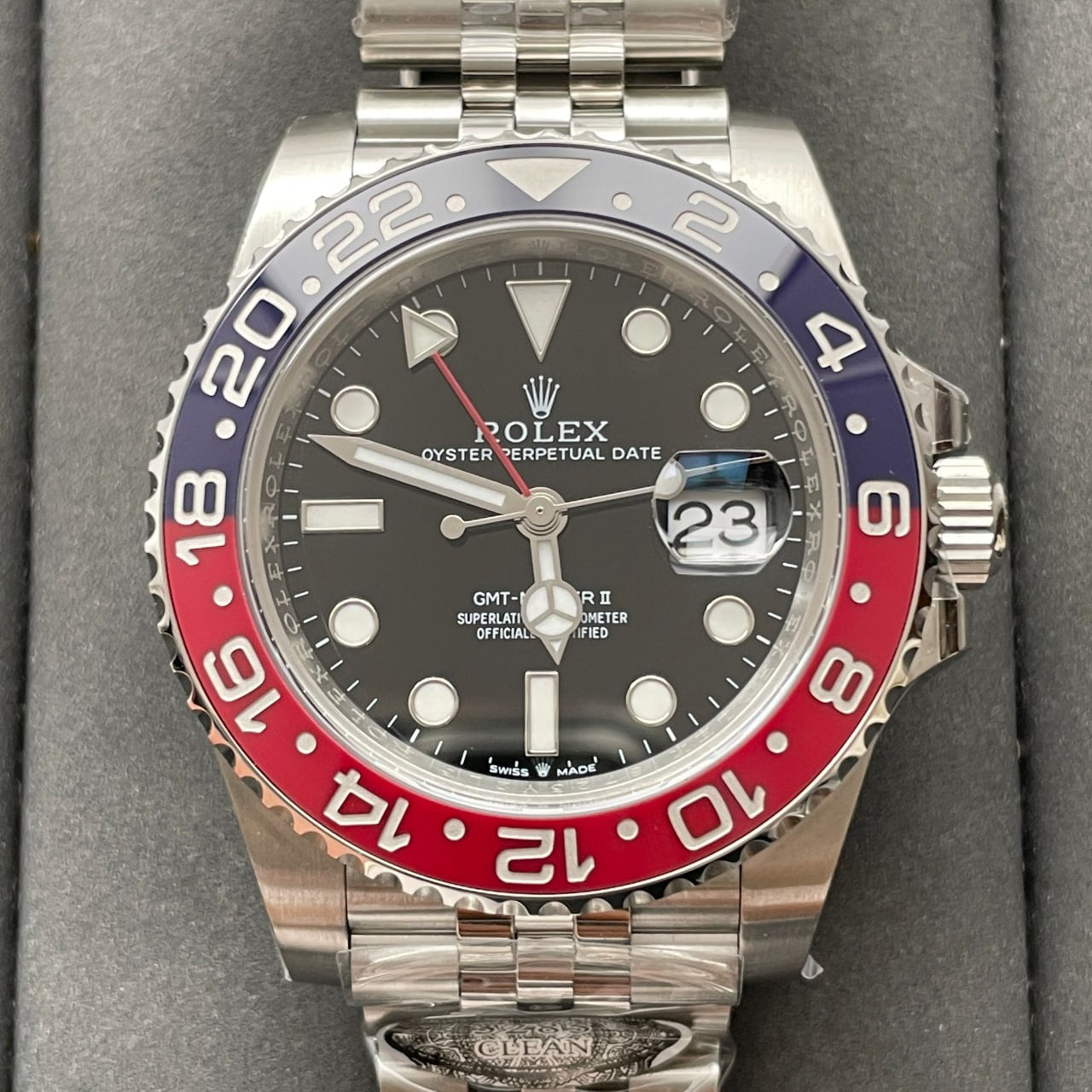 롤렉스 GMT Master II M126710BLRO-0001 주빌리 Strap Best 에디션 Clean 팩토리 V3S Cola Circle