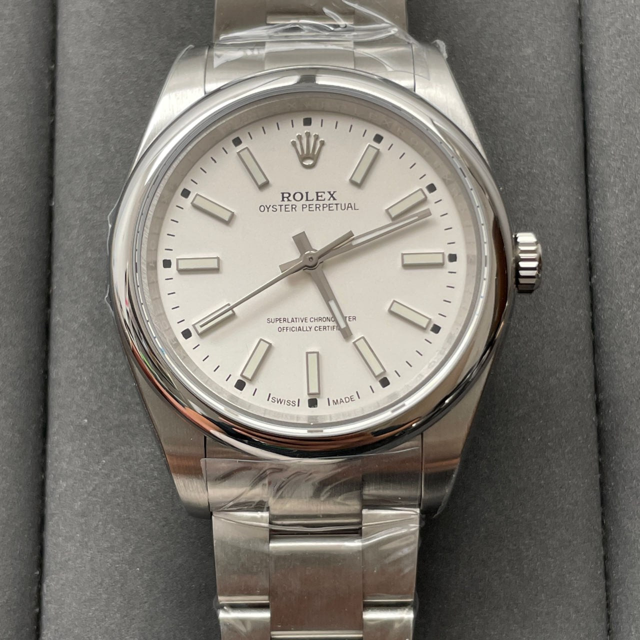 롤렉스 오이스터 Perpetual 114300 39MM TW 팩토리 1:1 Best 에디션 화이트 다이얼