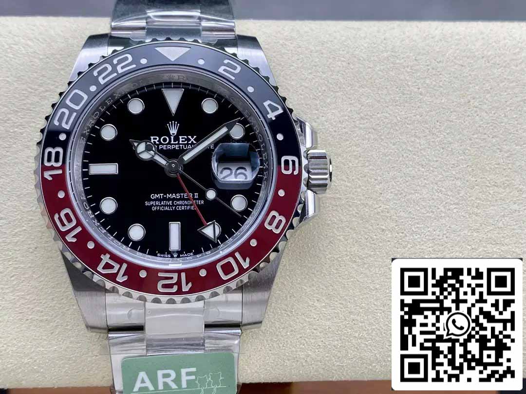 Rolex GMT Master II M126710BLRO-0001 Pepsi 1:1 Best 에디션 from AR 팩토리 V4 업그레이드 Oyster Strap