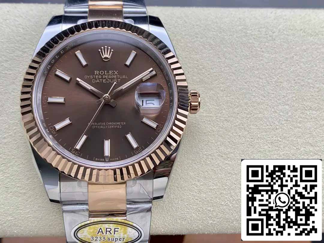 Rolex Datejust 126331-001 ARF 팩토리 1:1 Best 에디션 electroplated with 18k gold