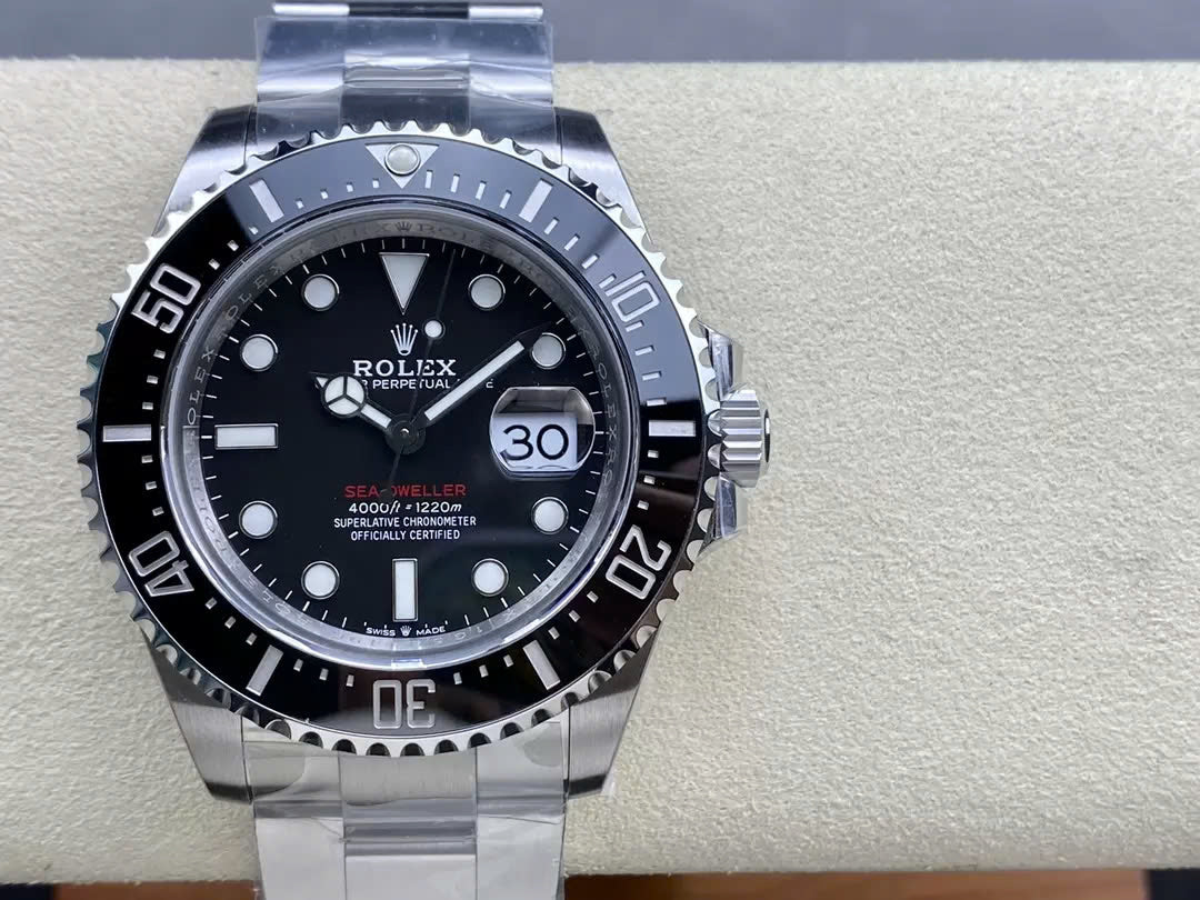 롤렉스 Sea-Dweller M126600-0002 1:1 Best 에디션 VS 팩토리 블랙 다이얼